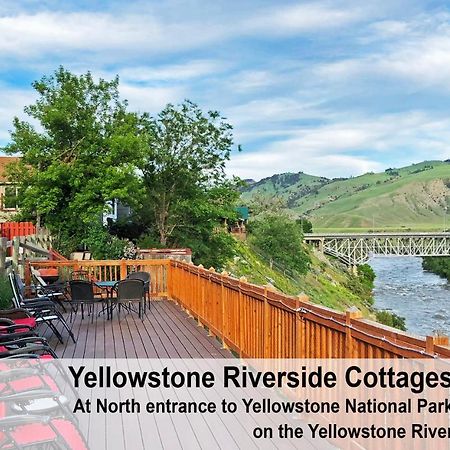 Yellowstone Riverside Cottages Gardiner Zewnętrze zdjęcie