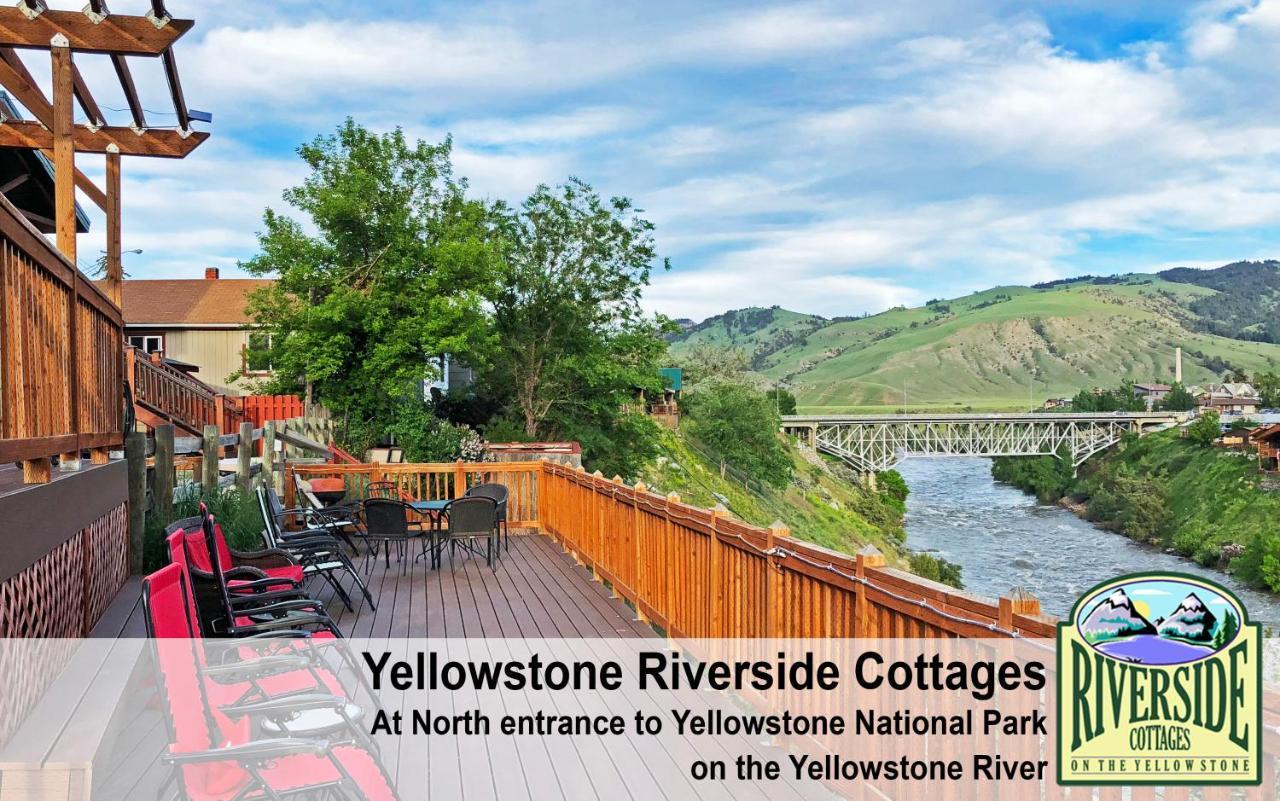 Yellowstone Riverside Cottages Gardiner Zewnętrze zdjęcie